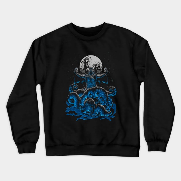 Nyarlathotep Crewneck Sweatshirt by DesignsbyReg